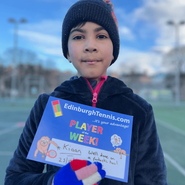 Player of the Week - Edinburgh Tennis