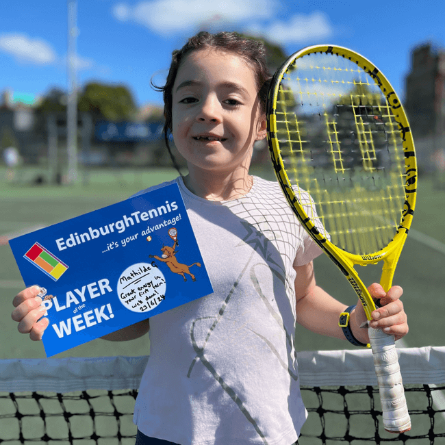 Player of the Week - Edinburgh Tennis