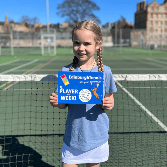 Mia L - Edinburgh Tennis