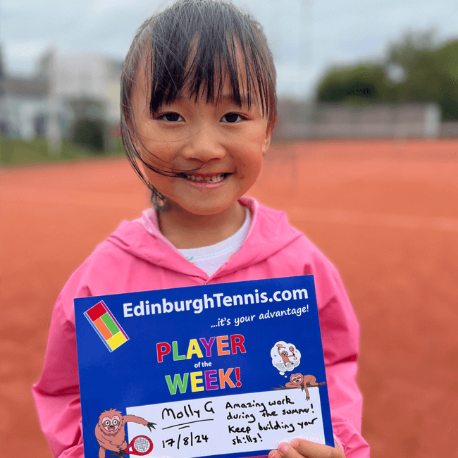 Player of the Week - Edinburgh Tennis